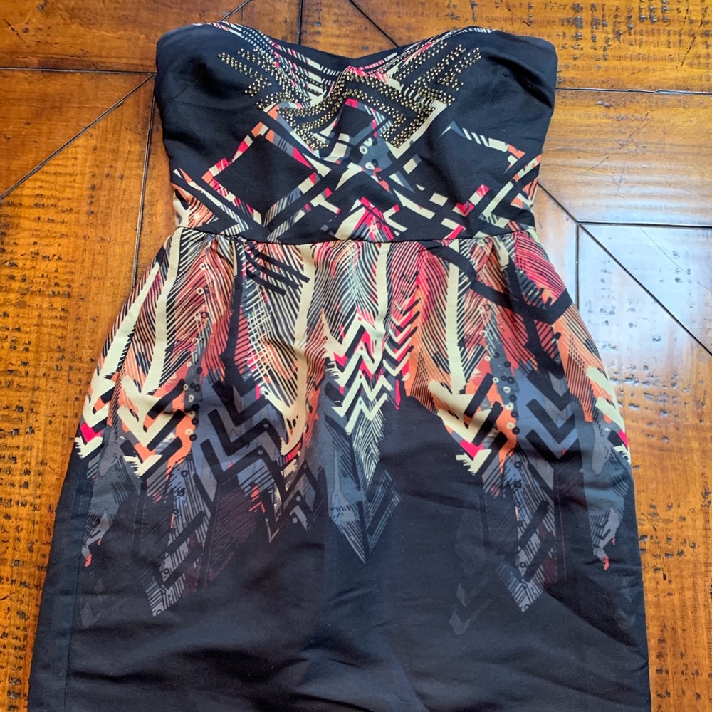 Strapless Beaded Dress from Urban Outfitters